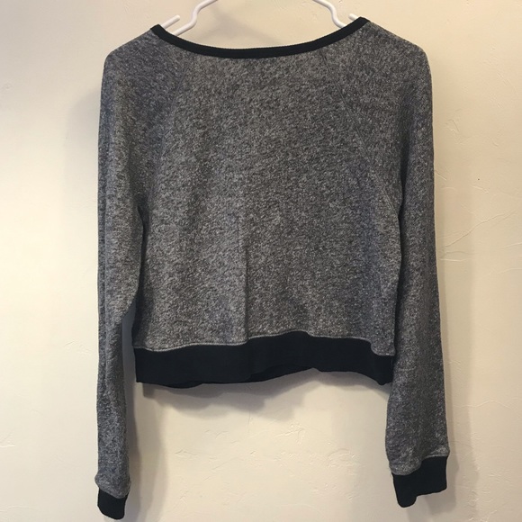 Express Beaded Tiger Head, Cropped Sweatshirt - Picture 3 of 4